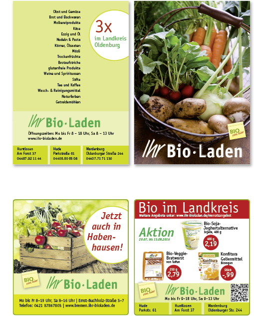 Ihr-Bioladen-Postkarten-Anzeigen